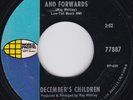 Garage / Psyche---DECEMBERS CHILDREN--Backwards And Forwards / Kissin' Time----