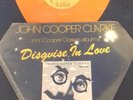 JOHN COOPER CLARKE UK Original 1978 ORANGE Vinyl SHAPED DISC 'disguise in love'