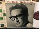 The BUDDY HOLLY STORY 1959 Maroon orig. Coral CRL 57279 VG+/VG+