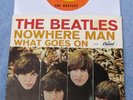 The Beatles  - Nowhere Man/What Goes On - USA Picture Sleeve 45 rpm PS 7