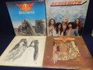 4X Aerosmith Vinyl LPs Draw the Line, S/Y, Toys in the Attic, Rock in Hard Place