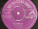 Elvis Presley All Shook Up Original Silver HMV 45 1957