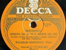 Backhaus. Beethoven (Sonata op. 109). Decca AX 361-2 (2). NM-