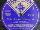 Kulenkampff+Rother. Tchaikovsky (Violin concerto). Tel E 3010-3 (4). NM-