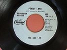USA WHITE PROMO -- THE BEATLES -- PENNY LANE / STRAWBERRY FIELDS FOREVER-CAPITOL