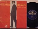 GILBERT BECAUD Sings His Own Songs RARE 1954 1A ANGEL 10