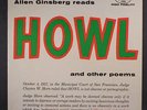 ALLEN GINSBERG: Howl And Other Poems LP (dark red vinyl, corner ding)
