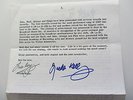 THE BEATLES FAN CLUB LETTER 1970  HAND SIGNED BY FREDA KELLY SIGNATURE AUTOGRAPH