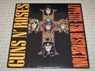 Guns N Roses Appetite For Destruction Metal Rock Record LP Geffen 1987 VTG 80s