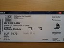 My Fair Lady - Musicalkarte