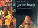 The Ten Commandments 2xLP ELMER BERNSTEIN 1960 Dot STILL SEALED