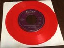 The Beatles 45 Red Vinyl Strawberry Fields, Penny Lane