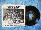 RARE PRIVATE PRESS POWER POP PUNK 45 TERRY HUGHES & THE BACKYARD PARTY - HEY LEO