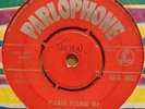 THE BEATLES PLEASE PLEASE ME ORIGINAL UK RED PARLOPHONE 45 CLIP 1N/1N