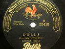 Scarce 78rpm - Young George Jessel - First Record at 22 years old - Pathe 22418