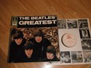 THE BEATLES' GREATEST RARE ODEON  GERMAN PRESS STEREO EXC
