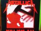 KILL 'EM ALL METALLICA MRL-069 1ST PRESS RARE ORIGINAL MEGAFORCE LABEL VG++