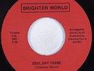 Crossover Soul Funk 45 CARL TEMPLE Soul Day Theme BRIGHTER WORLD NM HEAR