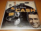 JOHNNY CASH WITH HIS HOT AND BLUE GUITAR / JOHNNY CASH 1957 SUN LP--1ST PRESSING