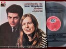 HMV ASD 2436 BRAHMS CELLO SONATAS LP DU PRE NM- GT BRITAIN B/W (1970's)