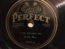 Perfect 0237 Buddy Moss HARD TIMES BLUES 1933 78 rpm Blues EE-/E- wCurley Weaver