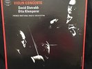 DAVID OISTRAKH violin BRAHMS Concerto - KLEMPERER - ANGEL ST LP