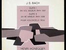 Bach Henri Honegger Suites 1 & 2 Valois MB 874 LP & CV EX