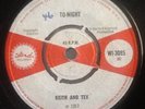 KEITH and TEX - To-night. UK Island 45'. Ska Rocksteady Original. 1967. Lyn Tait