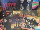 9 Kiss LP Records - Destroyer Dynasty Dressed To Kill Hotter Than Hell Unmasked