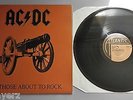 AC/DC - For Those About To Rock UK 1981 Atlantic 1st Press LP Embossed Gatefold