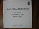 ANDRE NAVARRA BACH UNACCOMPANIED CELLO SUITE 3LP COMPLETE