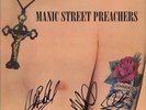 MANIC STREET PREACHERS Generation Terrorists VINYL LP Bradfield Autograph SIGNED
