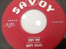 NAPPY BROWN-SKIDY WOE/YOU'RE GOING TO NEED SOMEONE-SAVOY 1555. EX