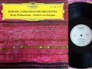 BARTOK Concerto for Orchestra Karajan White Promo DGG German ((Stereo)) 139003