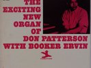 DON PATTERSON w/ BOOKER ERVIN: Exciting New Organ PRESTIGE Jazz Funk LP