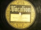 78 : VOCALION 1191-LEROY CARR-MY OWN LONESOME BLUES / HOW LONG BLUES