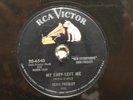 78 RPM Elvis Presley RCA VICTOR 6540 My Baby Left Me / I want You...  E