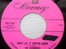 CASHMERES doowop MERCURY 45 BOOM MAG-AZENO VIP VAY DON'T LET IT HAPPEN AGAIN DMK