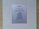 B468 HANDEL SAMSON ARROYO DONATH RICHTER 4 x LP ARCHIV STEREO