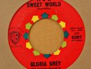 RARE Northern Soul 45-Gloria Grey-It's A Sweet World-Warner-STOCK-NICE