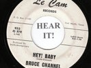Bruce Channel TEEN 45 (Le Cam 953) Hey  Baby / Dream Girl