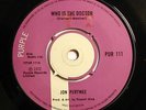 JON PERTWEE  - WHO IS THE DOCTOR - 7