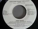 Rare WD Bobby Baker - Everything has got to be alright - Davida Inc. Orig NS 45