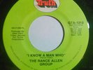 The Rance Allen group I know a man who Northern soul Gospel 45rpm record