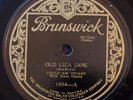 UNCLE AM STUART Old Liza Jane/Forki Deer  5039 Brunswick 1004 Vocalion Fiddling
