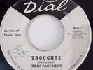 FRONT PAGE NEWS RARE TEXAS PSYCH/FUZZ GARAGE PROMO 45 DIAL 4052