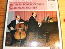 ROSTROPOVICH RICHTER Beethoven Cello Sonatas 2-LP-Box Philips AY HI-FI STEREO NM