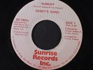 SANDY'S GANG: Hungry / Instro 45 (Modern Soul Disco, Patrick Adams) rare Soul