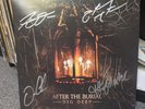 After The Burial Dig Deep SIGNED AUTOGRAPH MISPRINT Cloudy Clear Vinyl