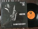 THE SONNY ROLLINS QUARTET worktime NM ORIGINAL DUTCH LP PRESTIGE JAZZ BOP